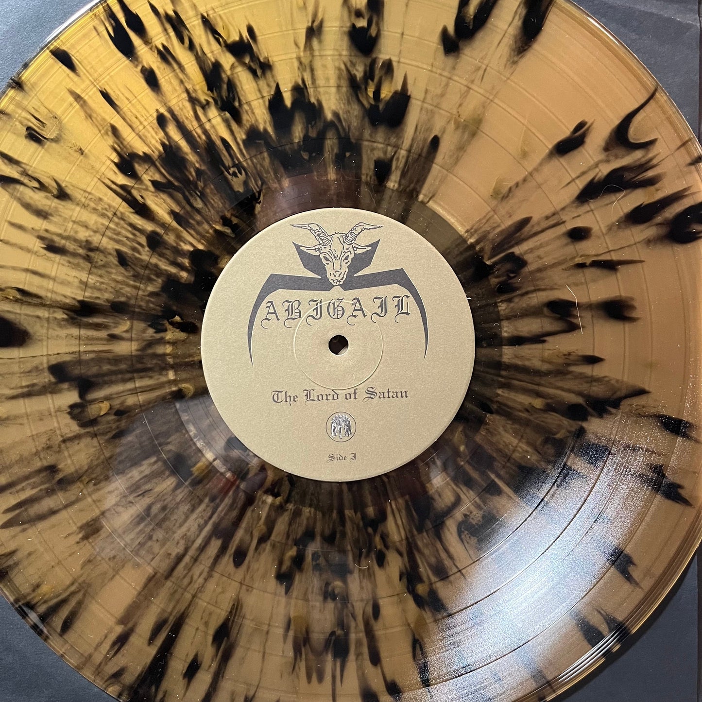 Abigail - The Lord Of Satan (YELLOW W BLACK SPLATTER VINYL 2xLP NUCLEAR WAR NOW! PRODUCTIONS ANTI-GOTH 188 2011) | USED Near Mint (NM or M-) Near Mint (NM)-