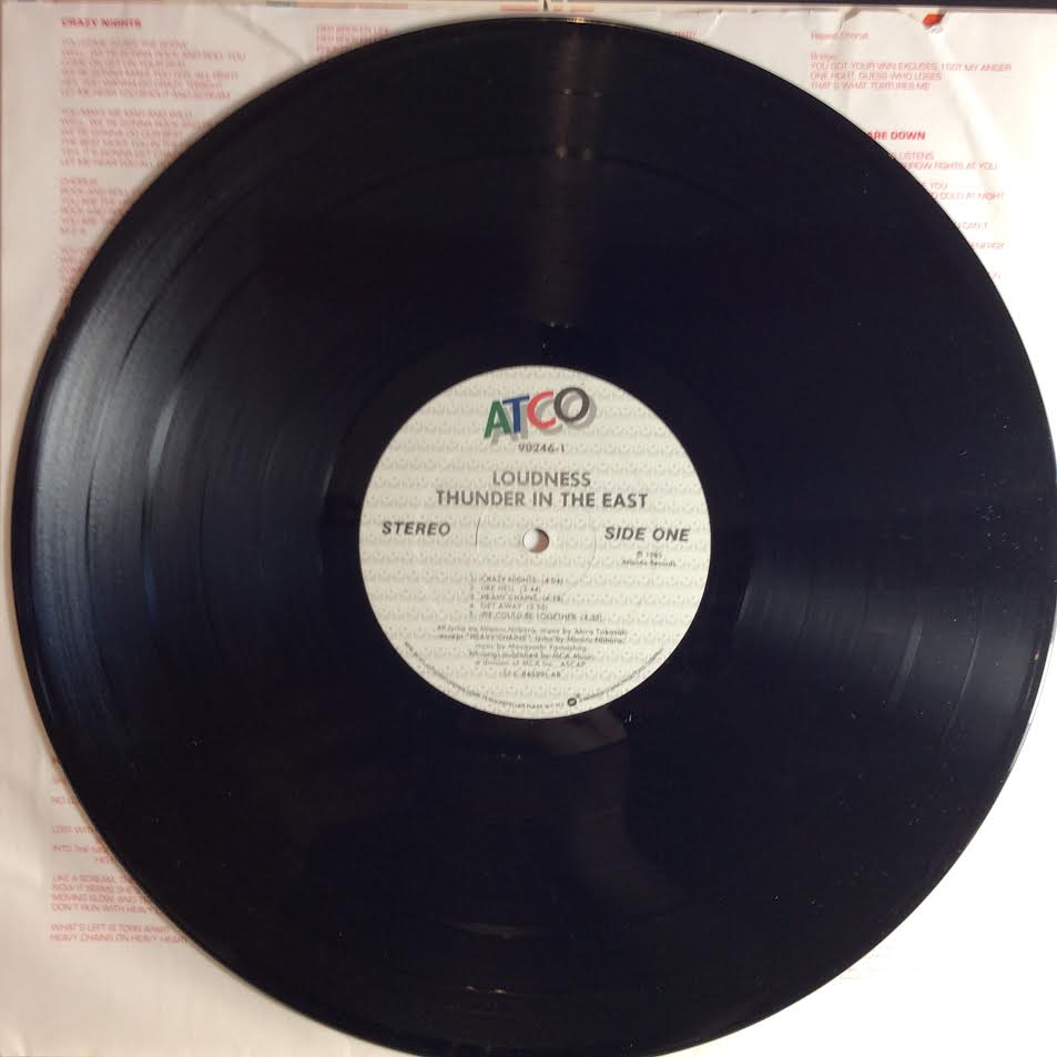 Loudness (5) - Thunder In The East (VINYL) | Near Mint (NM) Near Mint (NM)-