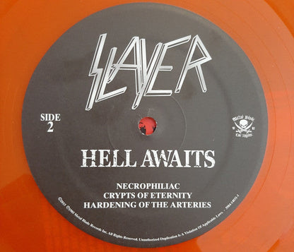 Slayer - Hell Awaits (VINYL) | Near Mint (NM) Near Mint (NM)-