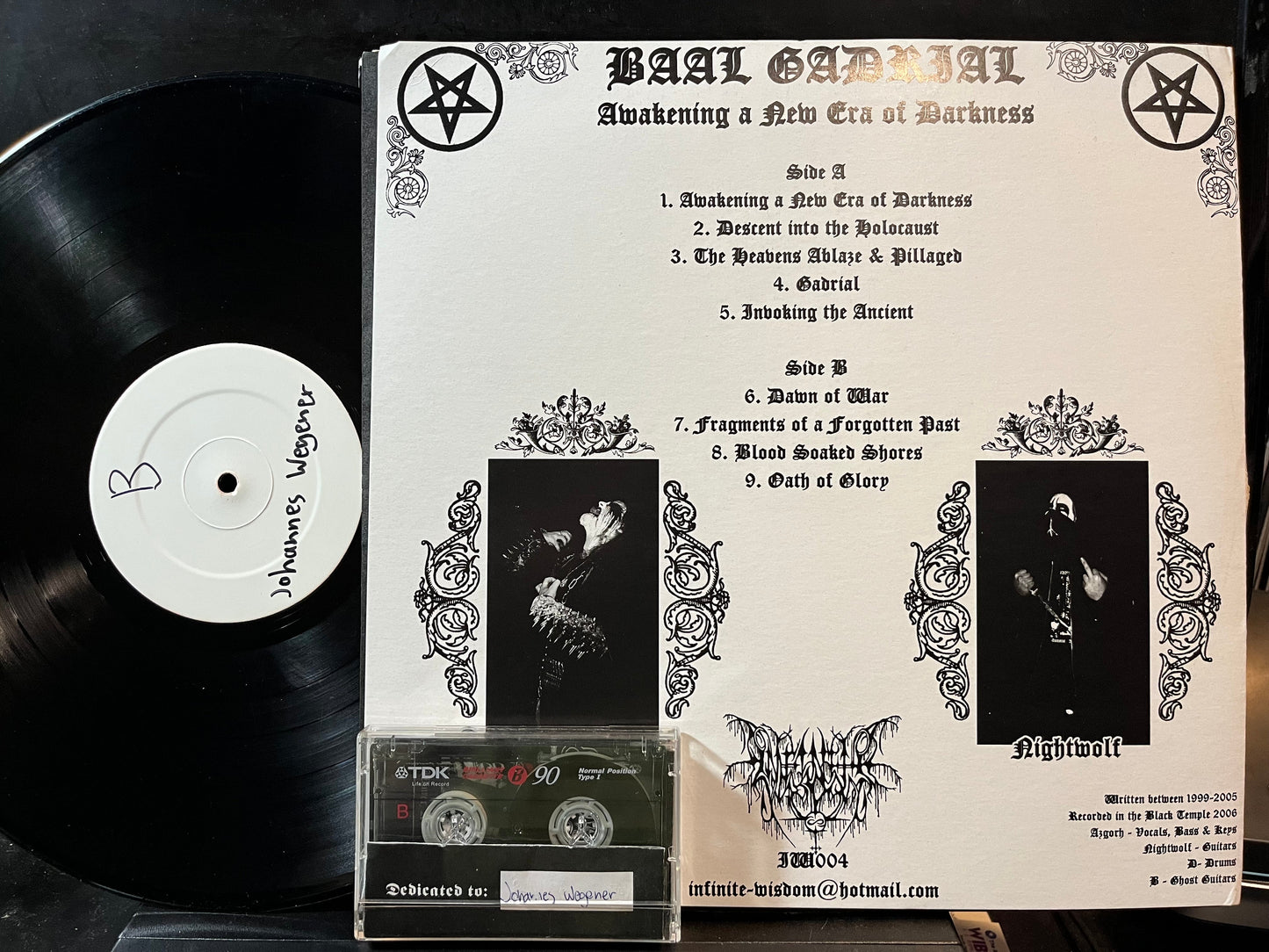 Baal Gadrial - Awakening A New Era Of Darkness (VINYL) | Near Mint (NM) Near Mint (NM)-