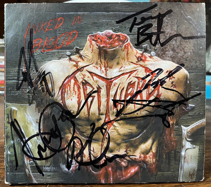 Obituary - Inked In Blood (SIGNED CD) | Near Mint (NM or M-) Very Good (VG)-