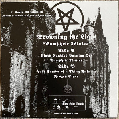 Drowning The Light - Vampyric Winter (7") | Near Mint (NM) Near Mint (NM)-