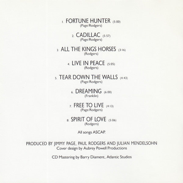 The Firm (7) - Mean Business (CD) | Near Mint (NM) Excellent (EX)-