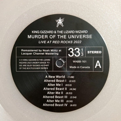 King Gizzard And The Lizard Wizard - Murder Of The Universe (Live At Red Rocks 2022) | Near Mint (NM) Mint (M)-