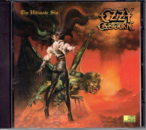 Ozzy Osbourne - The Ultimate Sin (CD) | Near Mint (NM) Near Mint (NM)-