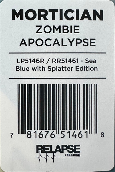 Mortician - Zombie Apocalypse (VINYL) | Near Mint (NM) Near Mint (NM)-