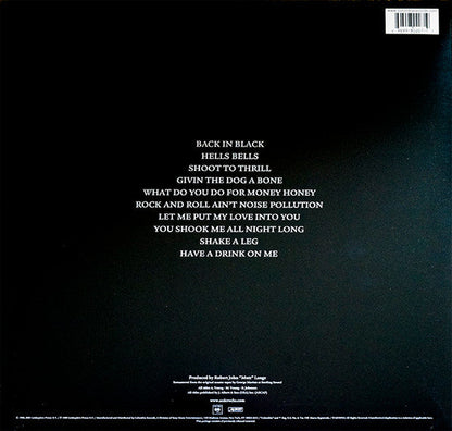 AC/DC - Back In Black (VINYL) | Near Mint (NM) Near Mint (NM)-