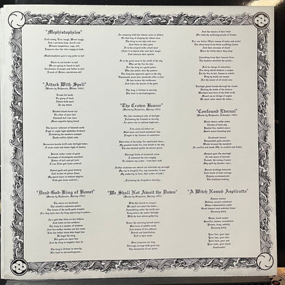 Abigail - The Lord Of Satan (YELLOW W BLACK SPLATTER VINYL 2xLP NUCLEAR WAR NOW! PRODUCTIONS ANTI-GOTH 188 2011) | USED Near Mint (NM or M-) Near Mint (NM)-