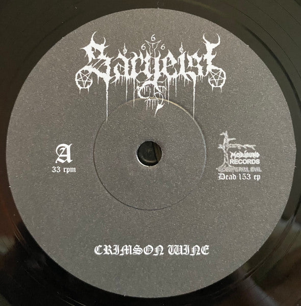 Sargeist - Crimson Wine / As The Blood Flows On... (7") | Near Mint (NM) Near Mint (NM)-