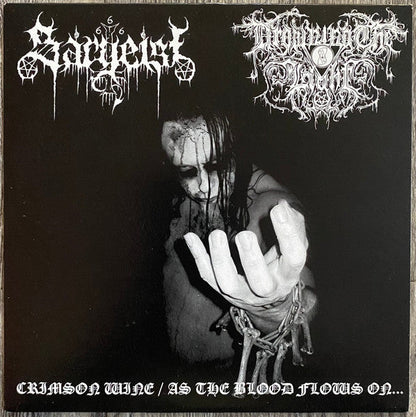 Sargeist - Crimson Wine / As The Blood Flows On... (7") | Near Mint (NM) Near Mint (NM)-