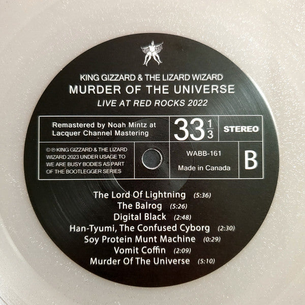 King Gizzard And The Lizard Wizard - Murder Of The Universe (Live At Red Rocks 2022) | Near Mint (NM) Mint (M)-