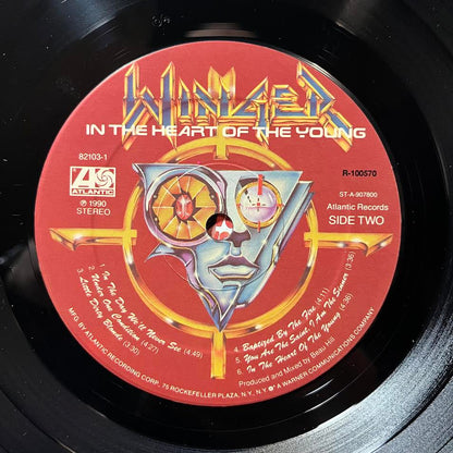 Winger - In The Heart Of The Young (VINYL) | Near Mint (NM or M-)-