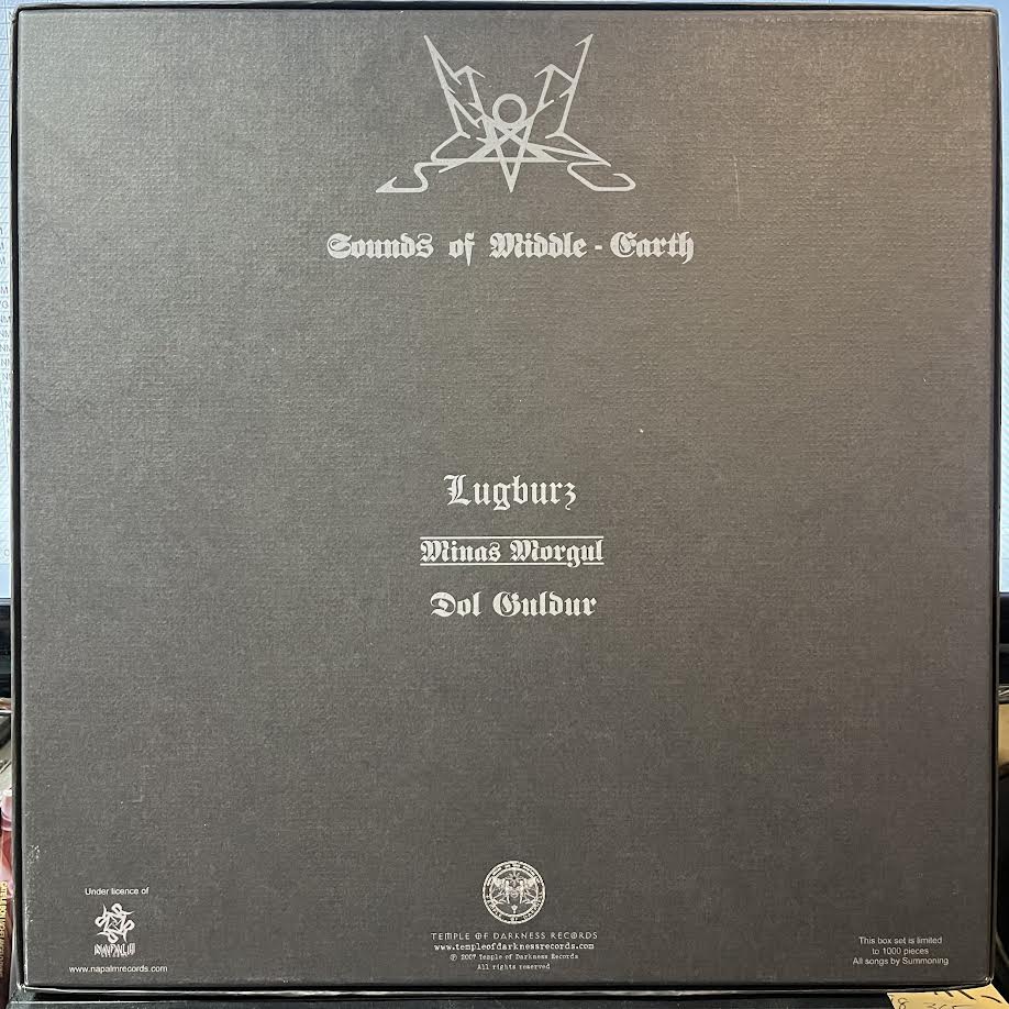 Summoning - Sounds Of Middle-Earth (5xVINYL BOX) | Near Mint (NM) Near Mint (NM)-