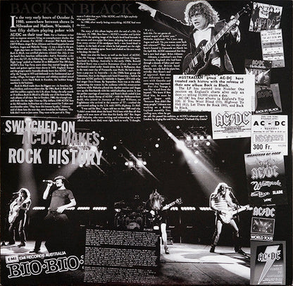 AC/DC - Back In Black (VINYL) | Near Mint (NM) Near Mint (NM)-
