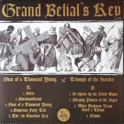 Grand Belial's Key - Goat Of A Thousand Young / Triumph Of The Hordes (VINYL) | Near Mint (NM) Mint (M)-