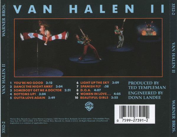 Van Halen - Van Halen II (CD) | Near Mint (NM) Near Mint (NM)-