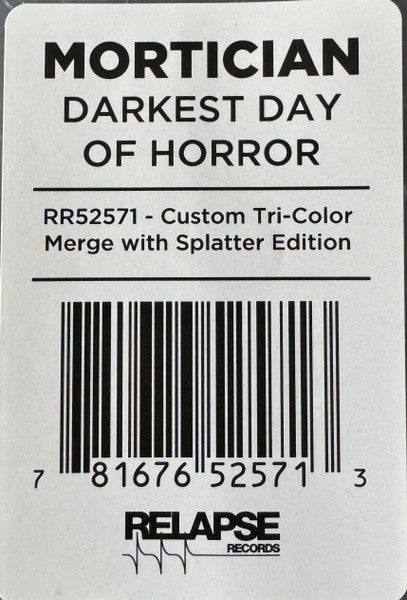 Mortician - Darkest Day Of Horror (VINYL) | Near Mint (NM) Near Mint (NM)-