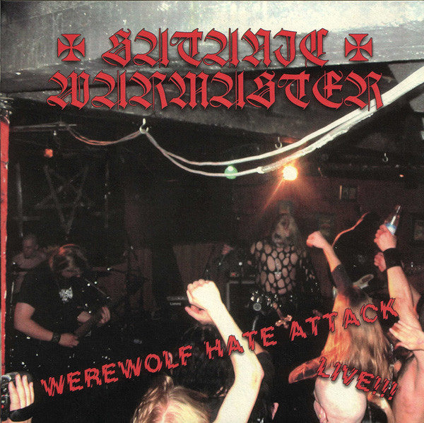 Satanic Warmaster - Werewolf Hate Attack Live!!! (7" VINYL) | Near Mint (NM) Near Mint (NM)-
