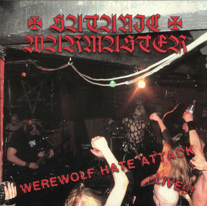 Satanic Warmaster - Werewolf Hate Attack Live!!! (7" VINYL) | Near Mint (NM) Near Mint (NM)-