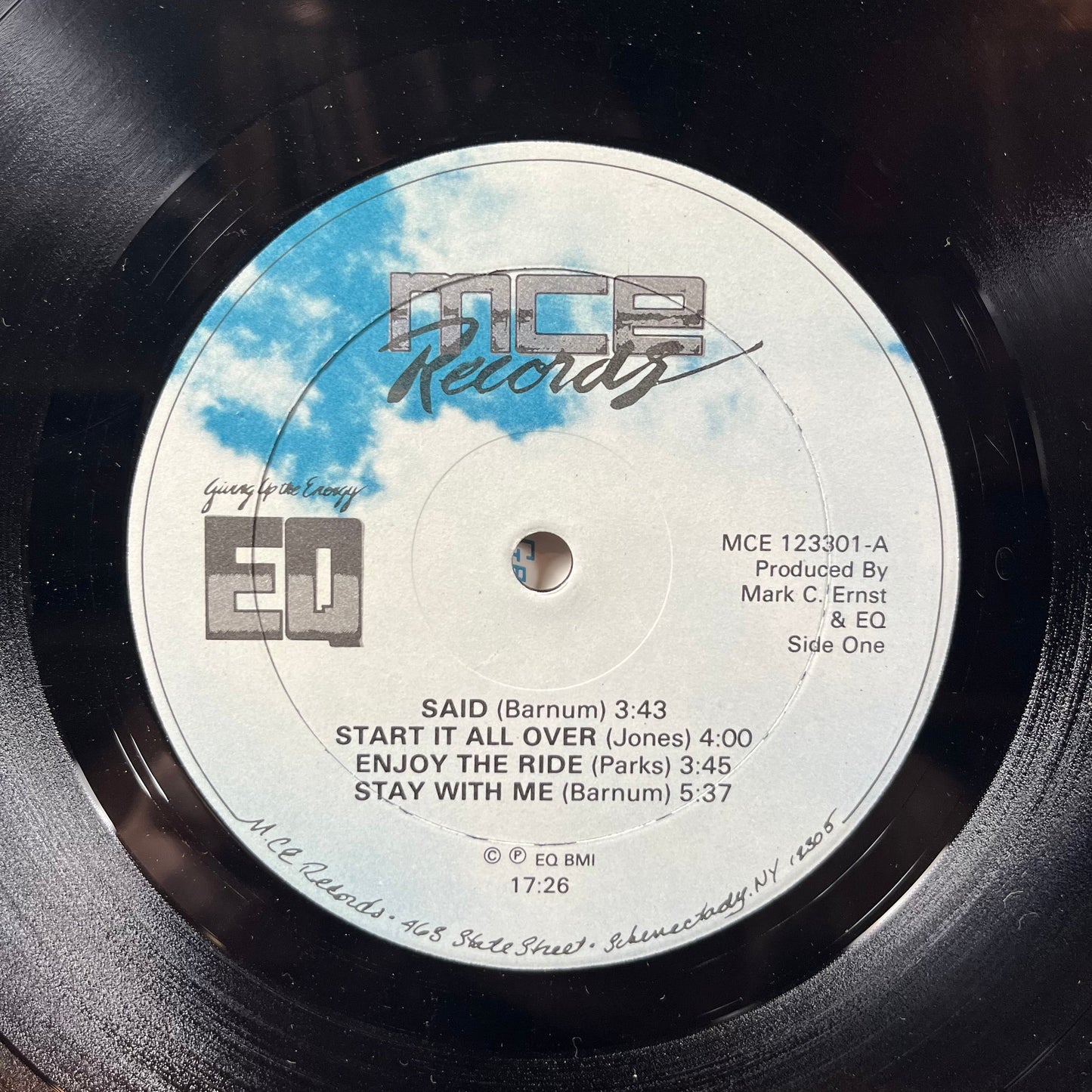 Giving Up The Energy (VINYL) | Near Mint (NM) Excellent (EX)-