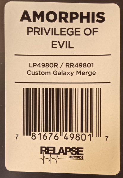 Privilege Of Evil (VINYL) | Near Mint (NM) Mint (M)-