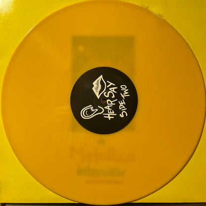 Metallica - Stand Up And Shout - A Metallica Interview ( YELLOW VINYL) | Near Mint (NM) Excellent+ (EX+)-