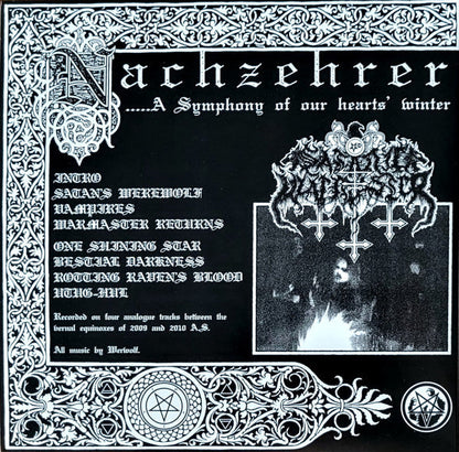 Satanic Warmaster - Nachzehrer (VINYL) | Near Mint (NM) Near Mint (NM)-