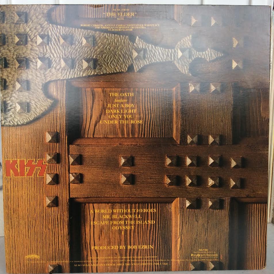 Kiss - (Music From) The Elder (VINYL) | Near Mint (NM) Near Mint (NM)-