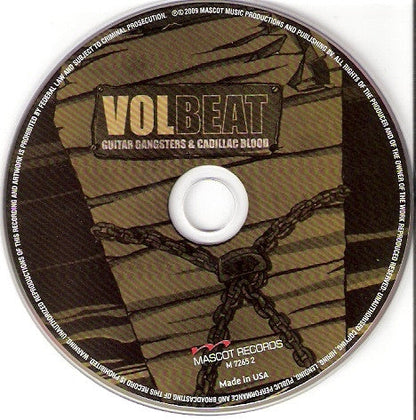 Volbeat - Guitar Gangsters & Cadillac Blood (CD) | Near Mint (NM) Near Mint- (NM-)-