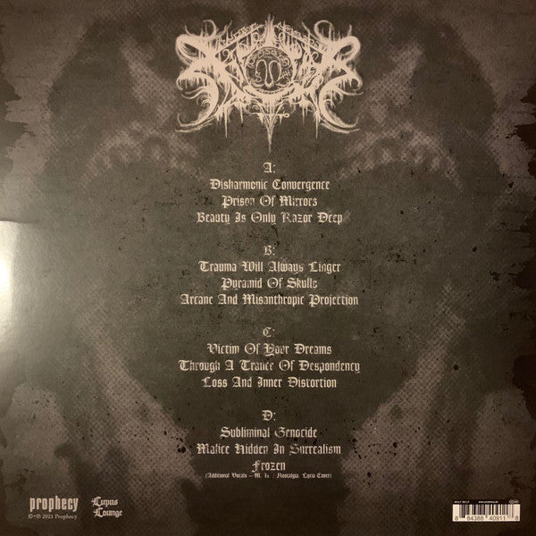 Xasthur - Subliminal Genocide (2xVINYL) | Near Mint (NM) Mint (M)-
