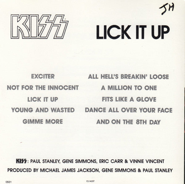 Kiss - Lick It Up (CD) | Near Mint (NM) Near Mint (NM)-