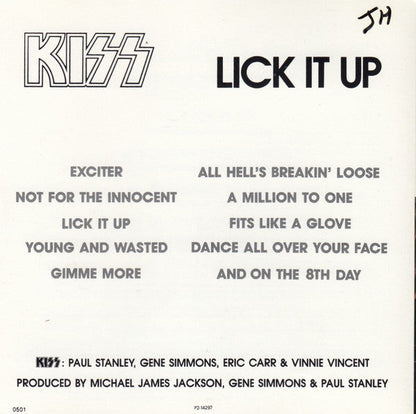 Kiss - Lick It Up (CD) | Near Mint (NM) Near Mint (NM)-