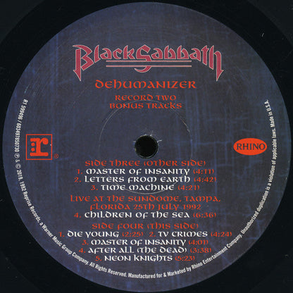 Black Sabbath - Dehumanizer (2xVINYL) | Near Mint (NM) Near Mint (NM)-