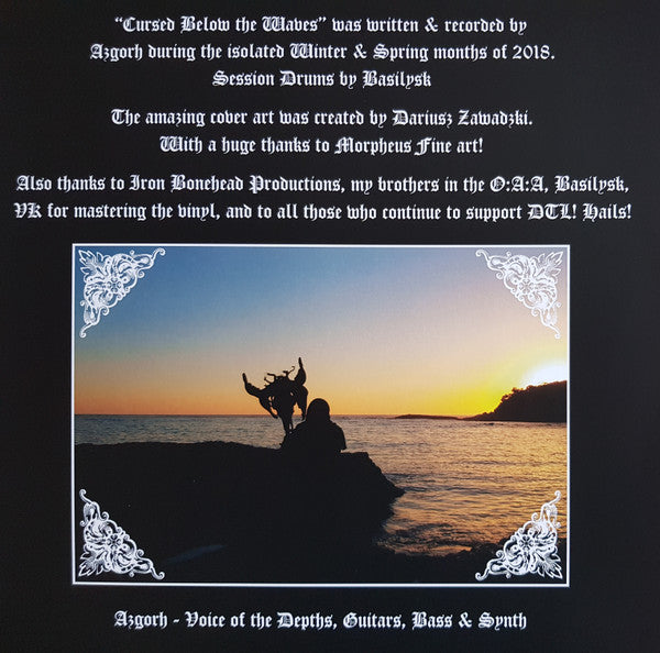 Drowning The Light - Cursed Below The Waves (VINYL) | Near Mint (NM) Near Mint (NM)-
