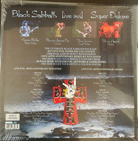 Black Sabbath - Live Evil Super Deluxe (BOX SET) | Near Mint (NM) Near Mint (NM)-