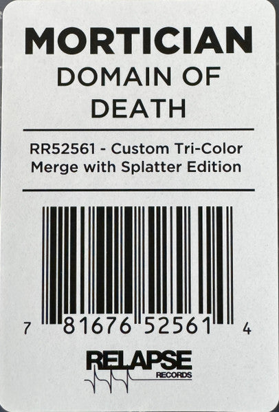 Mortician - Domain Of Death (VINYL) | Near Mint (NM) Near Mint (NM)-