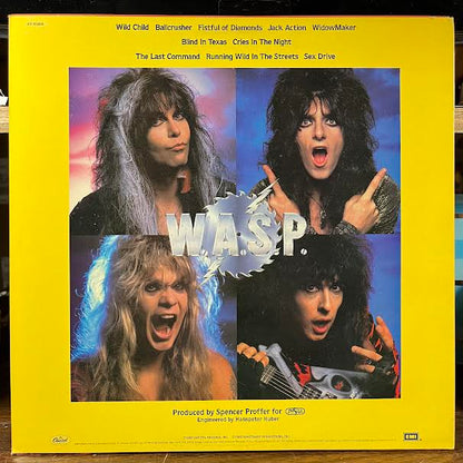 W.A.S.P. - The Last Command (VINYL) | Near Mint (NM or M-)-