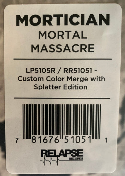 Mortician - Mortal Massacre (2xVINYL) | Near Mint (NM) Near Mint (NM)-