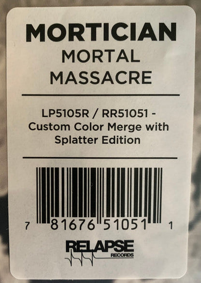Mortician - Mortal Massacre (2xVINYL) | Near Mint (NM) Near Mint (NM)-