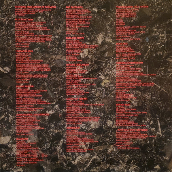 Caustic Wound - Grinding Mechanism of Torment (VINYL LP PROFOUND LORE PFL-328LP 2025) | USED Near Mint (NM or M-) Excellent+ (EX+)-