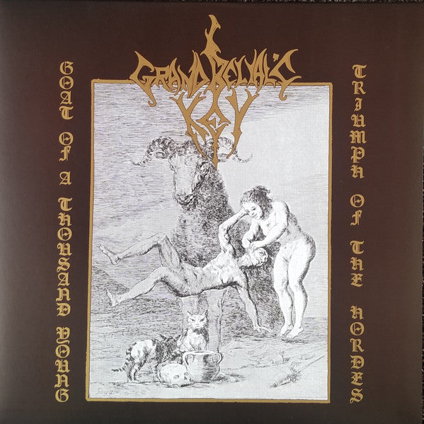 Grand Belial's Key - Goat Of A Thousand Young / Triumph Of The Hordes (VINYL) | Near Mint (NM) Mint (M)-