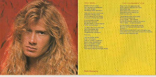 Megadeth - Rust In Peace (CD) | Near Mint (NM or M-)-