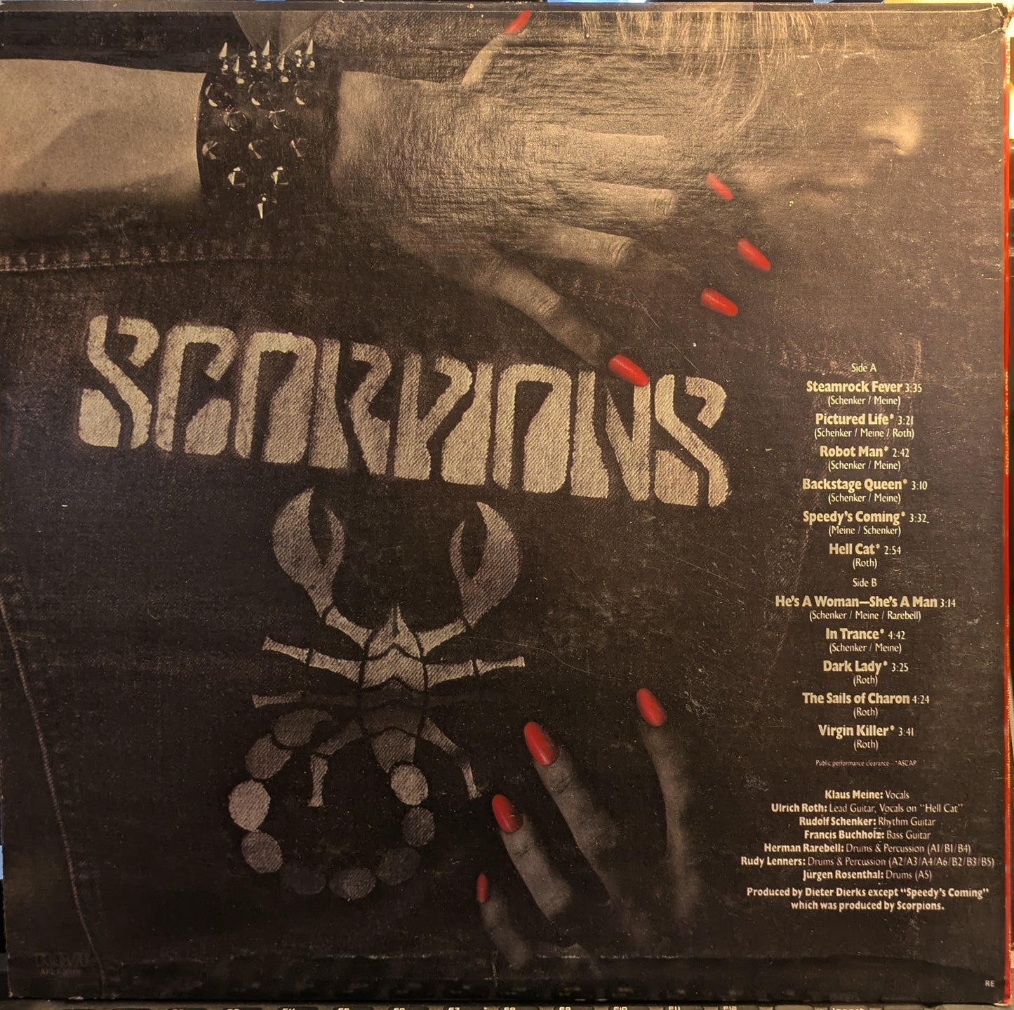 Scorpions - Best Of Scorpions (VINYL) | Near Mint (NM) Excellent+ (EX+)-