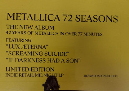Metallica - 72 Seasons (2xVINYL) | Near Mint (NM) Mint (M)-