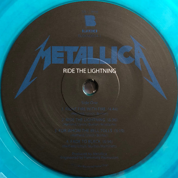 Metallica - Ride The Lightning (VINYL) | Near Mint (NM) Mint (M)-