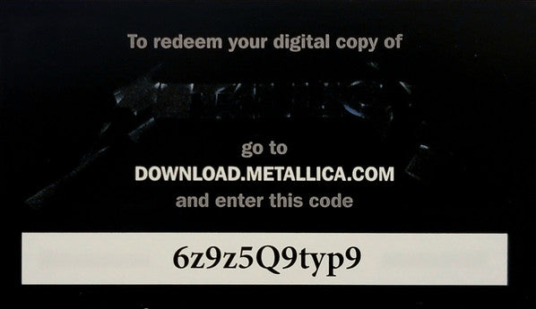 Metallica - Metallica (2xVINYL) | Near Mint (NM) Mint (M)-