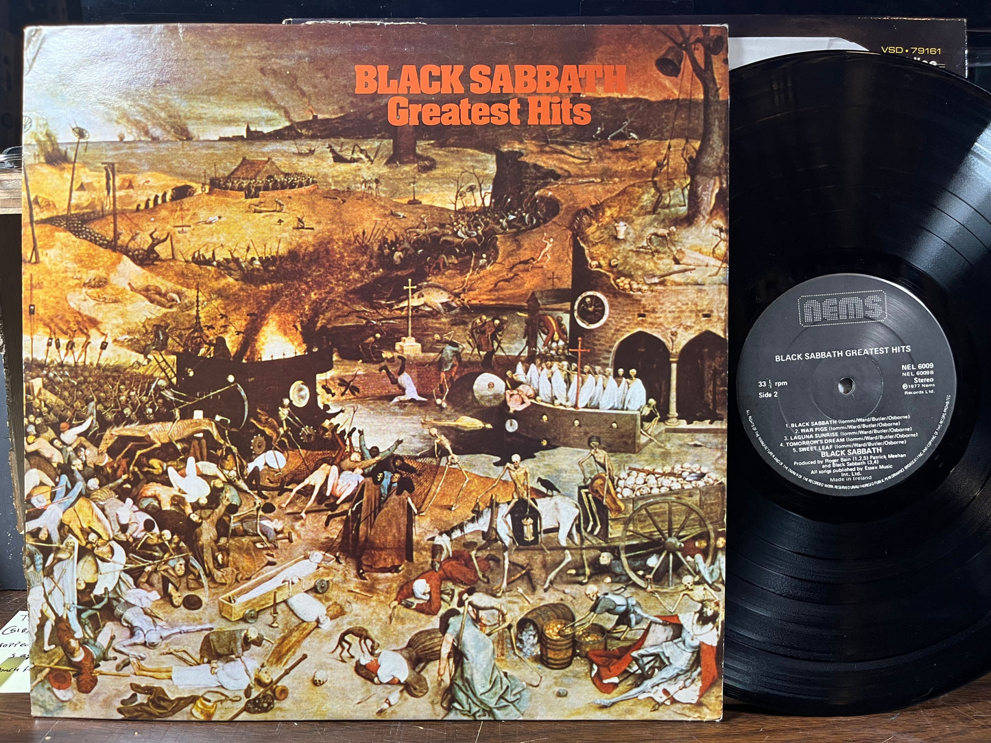 Black Sabbath - Greatest Hits (VINYL) | Near Mint (NM) Very Good Plus Plus (VG++)-