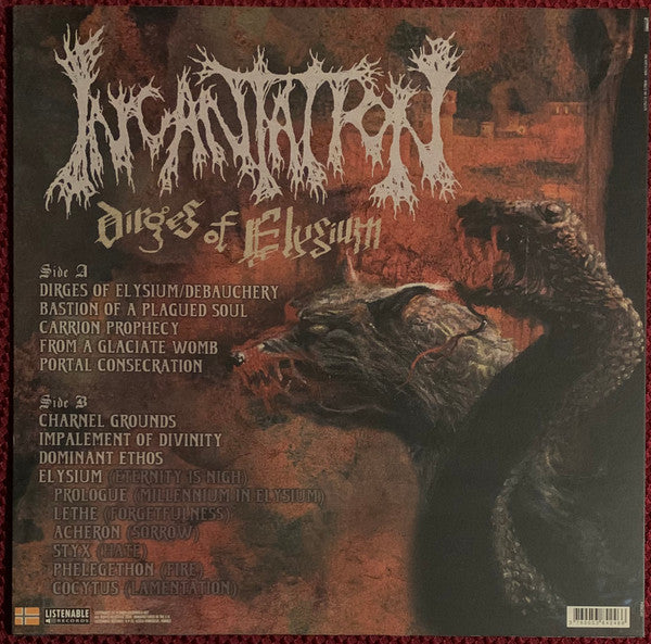 Incantation - Dirges Of Elysium (VINYL) | Near Mint (NM) Near Mint (NM)-