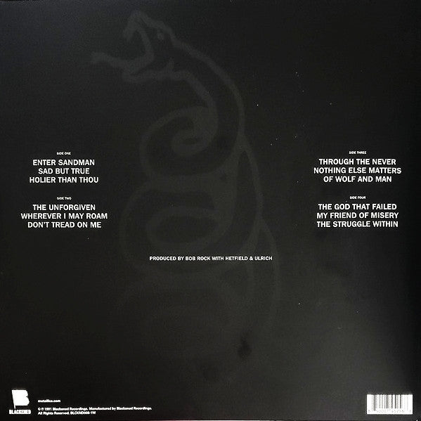 Metallica - Metallica (2xVINYL) | Near Mint (NM) Mint (M)-