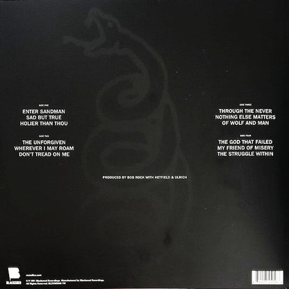 Metallica - Metallica (2xVINYL) | Near Mint (NM) Mint (M)-